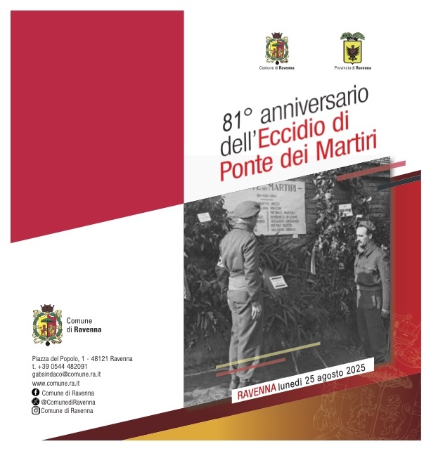 81° anniversario dell’eccidio di Ponte dei Martiri